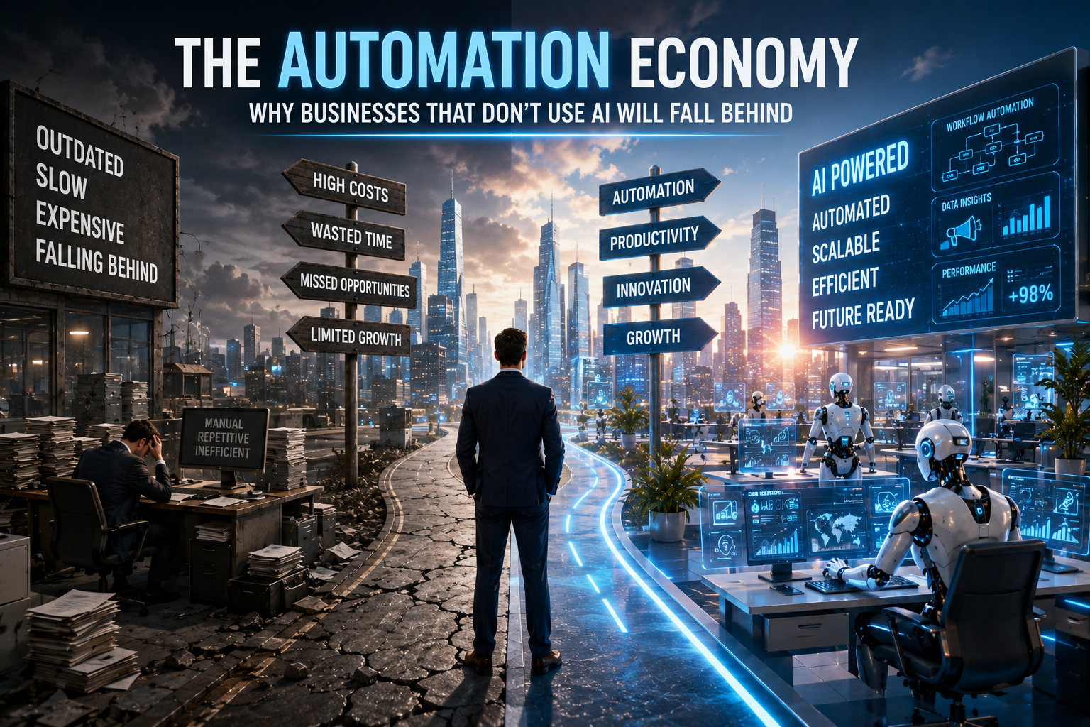 The Automation Economy- Why Businesses That Don’t Use AI Will Fall Behind Image